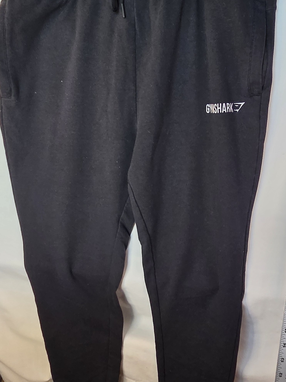 Gymshark Black Logo Joggers